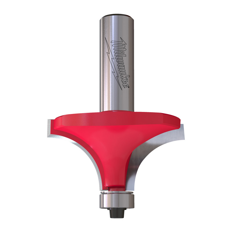 Fresa Madera 1/2" para redondear (con rodamiento) 50,8/25,4/73mm MILWAUKEE Ref.4932501021