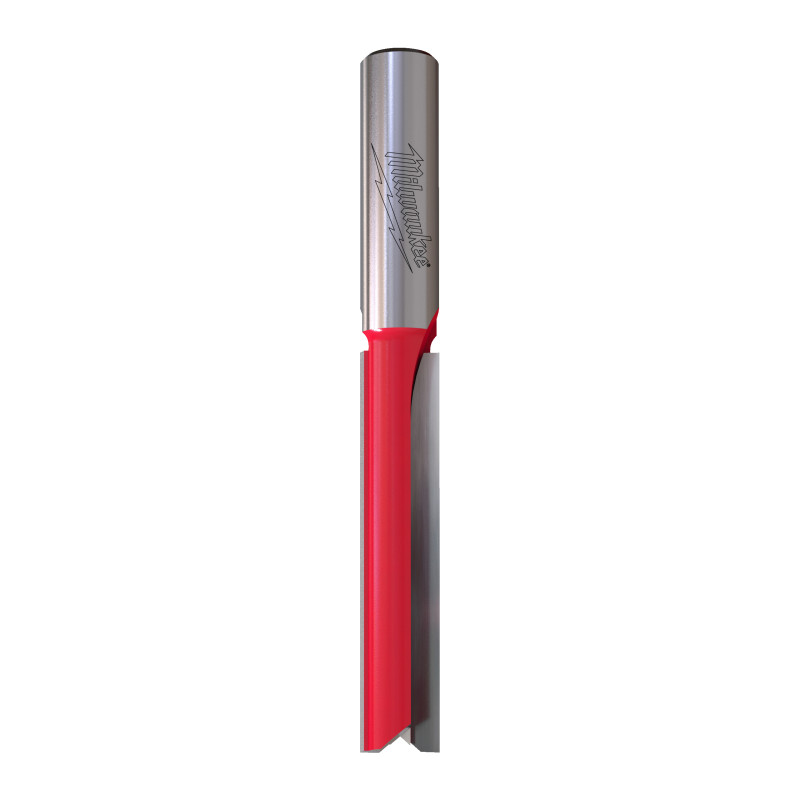 Fresa Madera 1/2" recta 2 filos 12,7/63,5/111mm MILWAUKEE Ref.4932500872