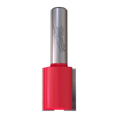 Fresa Madera 1/2" recta 2 filos 25,4/31,7/76,2mm MILWAUKEE Ref.4932500875