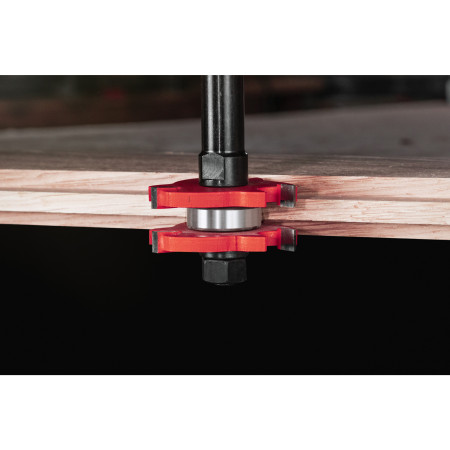 Juego de Fresas Madera 1/2" para unión de lengüeta y ranura 47,6/19/71mm MILWAUKEE Ref.4932501176
