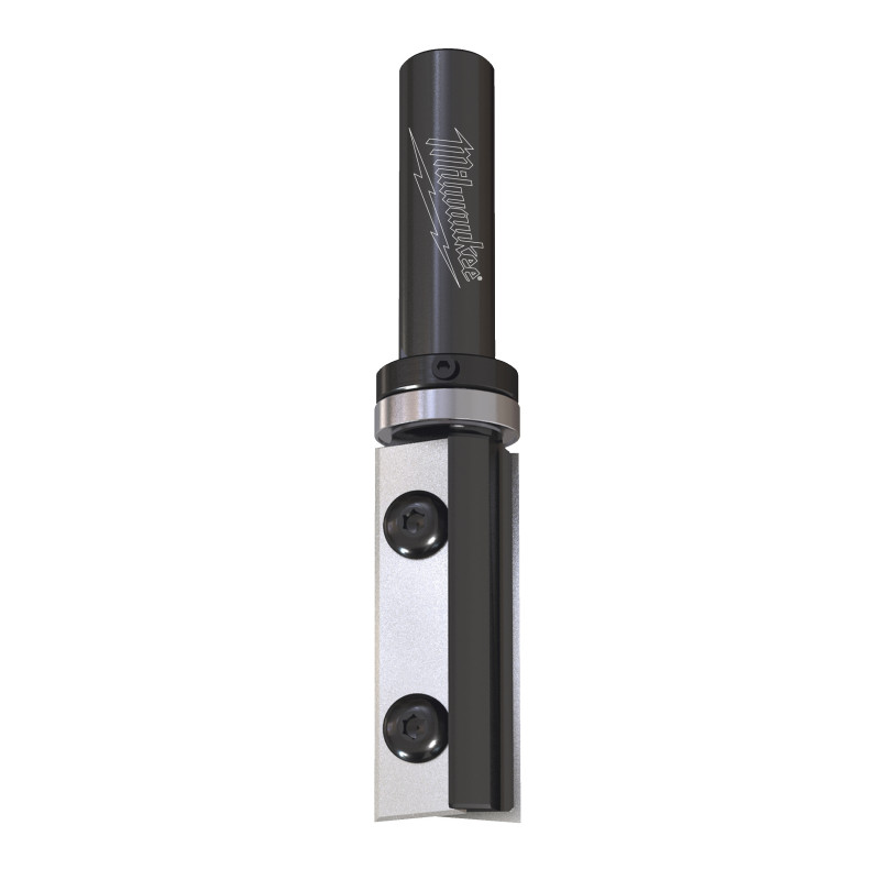 Fresa Madera 1/2" de cuchillas reversibles de plantilla para laminados (con rodamiento) 19/48,3/100mm MILWAUKEE Ref.4932500948