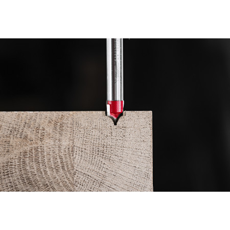 Fresa Madera 1/4" decorativa para ranurar 10-1,3/10/50mm MILWAUKEE Ref.4932500961