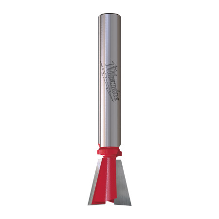 Fresa Madera 1/4" de cola de milano 12,7/12,7/52,4mm MILWAUKEE Ref.4932500976