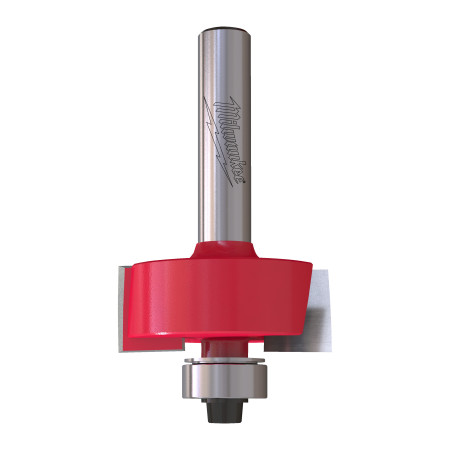 Fresa Madera 1/4" para rebajar (con rodamiento) 31,7/12,7/58,4mm MILWAUKEE Ref.4932500996