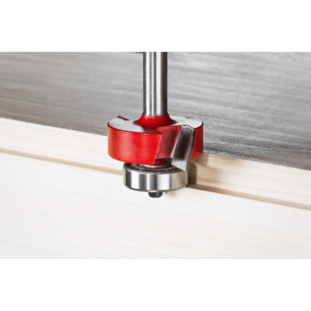 Fresa Madera 1/4" para rebajar - conjunto sistema vario (con rodamiento) 34,9/0-12,7mm MILWAUKEE Ref.4932500998