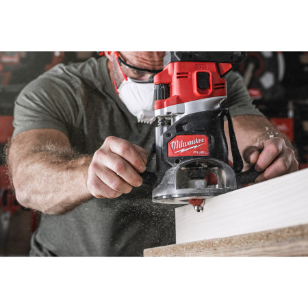Fresa Madera 1/4" cóncava (con rodamiento) 31,7/12,7/54,2mm MILWAUKEE Ref.4932501033