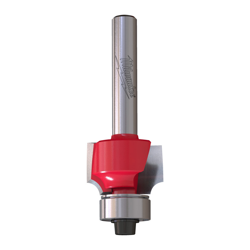 Fresa Madera 1/4" para redondear (con rodamiento) 19,1/12,7/54mm MILWAUKEE Ref.4932501014