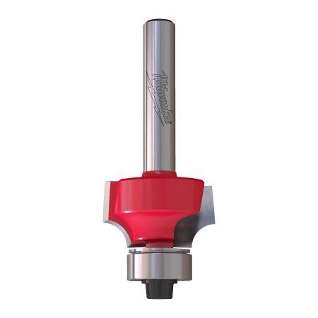Fresa Madera 1/4" para redondear (con rodamiento) 22,2/12,7/54mm MILWAUKEE Ref.4932501015