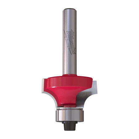 Fresa Madera 1/4" para redondear (con rodamiento) 25,4/12,7/54mm MILWAUKEE Ref.4932501016