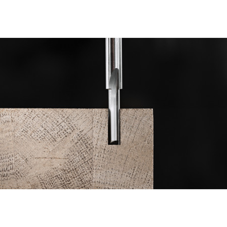 Fresa Madera 1/4" recta 2 filos 6/25,4/60mm MILWAUKEE Ref.4932501163