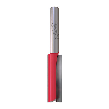 Fresa Madera 1/4" recta 2 filos 9,5/63,5mm MILWAUKEE Ref.4932500861