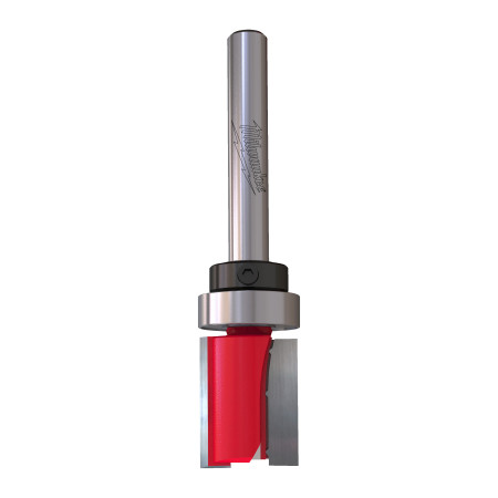 Fresa Madera 1/4" recta de plantilla (con rodamiento) 15,8/19/66,5mm MILWAUKEE Ref.4932500938