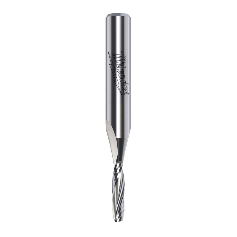 Fresa Madera 1/4" helicoidal corte ascendente 3,18/12,7/50,8mm MILWAUKEE Ref.4932500908