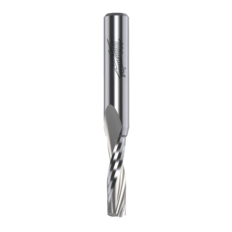 Fresa Madera 1/4" helicoidal corte ascendente 4,76/19,05/50,8mm MILWAUKEE Ref.4932500910