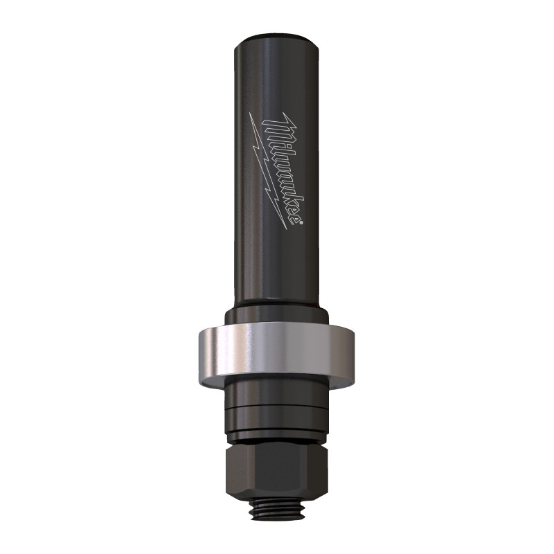 Vástago para fresa madera 12mm circular para ranuras laterales (con rodamiento) MILWAUKEE Ref.4932500983