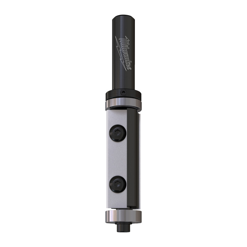 Fresa Madera 12mm de cuchillas reversibles de plantilla y corte al ras (con rodamiento) 19/50/110mm MILWAUKEE Ref.4932500947