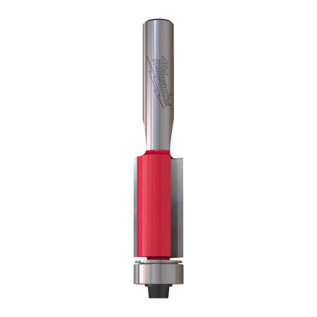 Fresa Madera 8mm para recortar (con rodamiento) 12,7/25,4/70,7mm MILWAUKEE Ref.4932500930