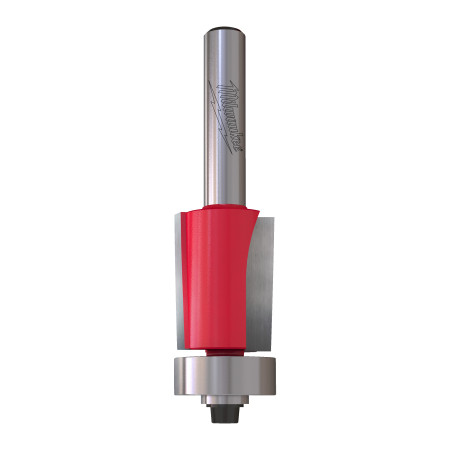 Fresa Madera 8mm para recortar (con rodamiento) 19/25,4/74,5mm MILWAUKEE Ref.4932500931