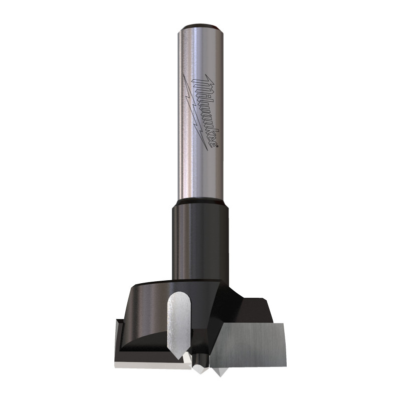 Fresa Madera 8mm para cajas de bisagras 30/60mm MILWAUKEE Ref.4932501044