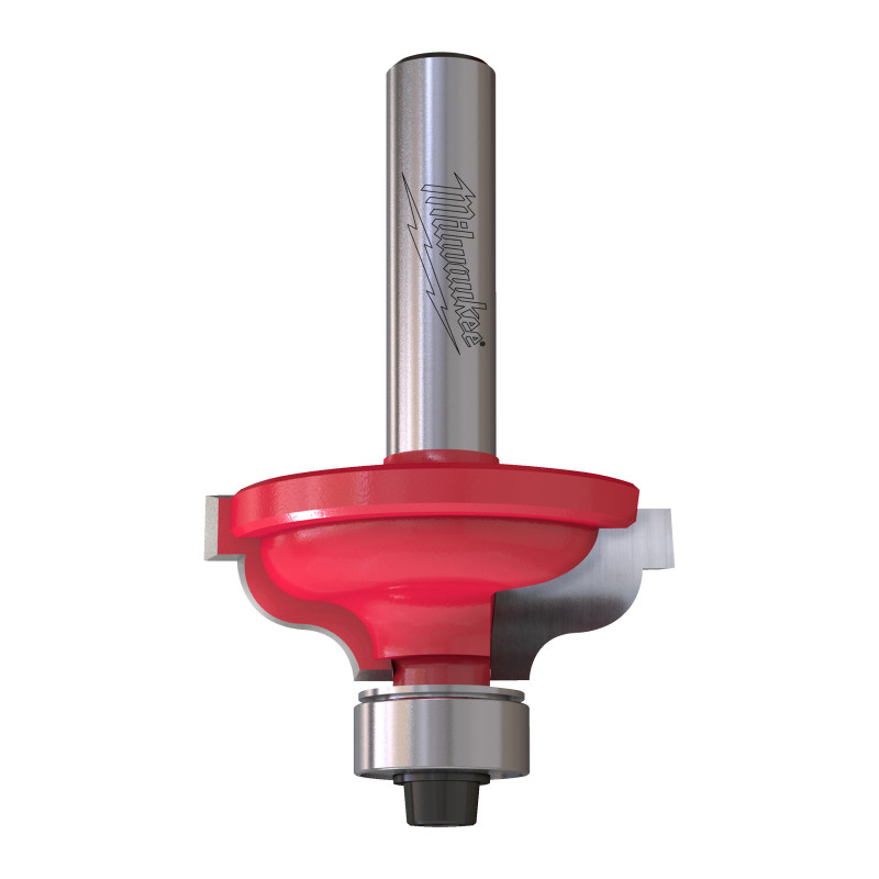 Fresa Madera 8mm para perfilar bordes (con rodamiento) 34mm MILWAUKEE Ref.4932501039