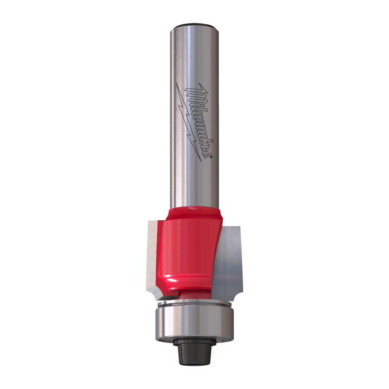 Fresa Madera 8mm para redondear (con rodamiento) 15,9/12,7/54mm MILWAUKEE Ref.4932501022