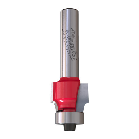 Fresa Madera 8mm para redondear (con rodamiento) 16,7/12,7/54,4mm MILWAUKEE Ref.4932501023