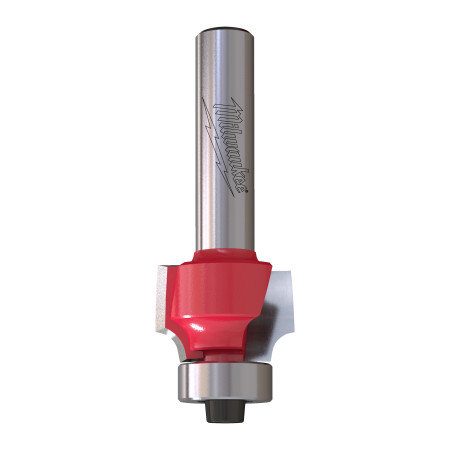 Fresa Madera 8mm para redondear (con rodamiento) 18,7/12,7/52,5mm MILWAUKEE Ref.4932501024