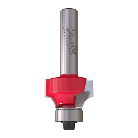 Fresa Madera 8mm para redondear (con rodamiento) 22,2/12,7/54mm MILWAUKEE Ref.4932501026