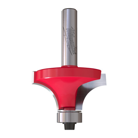 Fresa Madera 8mm para redondear (con rodamiento) 38,1/19/61mm MILWAUKEE Ref.4932501030