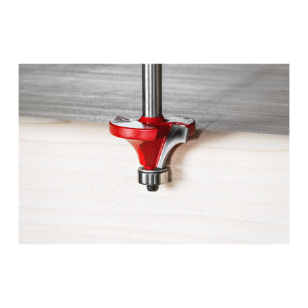 Fresa Madera 8mm para redondear (con rodamiento) 38,1/19/61mm MILWAUKEE Ref.4932501030
