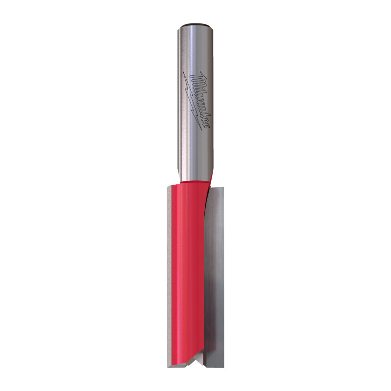 Fresa Madera 8mm recta 2 filos 10/31,7/60mm MILWAUKEE Ref.4932500885