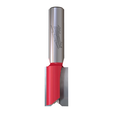 Fresa Madera 8mm recta 2 filos 12/20/50mm MILWAUKEE Ref.4932500886