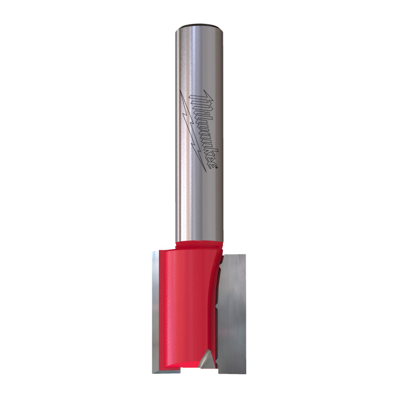 Fresa Madera 8mm recta 2 filos 16/20/57,2mm MILWAUKEE Ref.4932500892