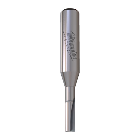 Fresa Madera 8mm recta 2 filos 4/10/50mm MILWAUKEE Ref.4932500877
