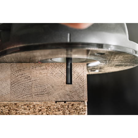 Fresa Madera 8mm recta 2 filos 4/10/50mm MILWAUKEE Ref.4932500877