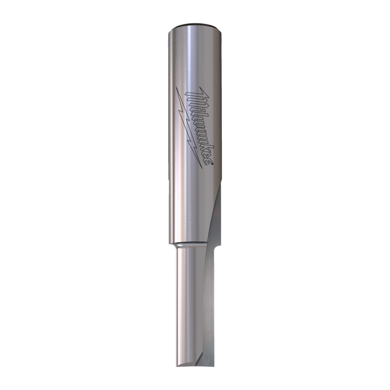 Fresa Madera 8mm recta 2 filos 6/16/50mm MILWAUKEE Ref.4932500879