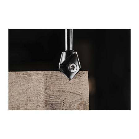 Fresa Madera 8mm de cuchillas reversibles para ranurar en V a 90º 23/11/60mm MILWAUKEE Ref.4932500958