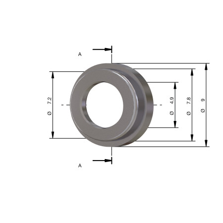 Arandela W1 3/8" MILWAUKEE Ref.4932501090