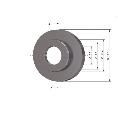 Arandela W3 19 x 1/4" MILWAUKEE Ref.4932501092