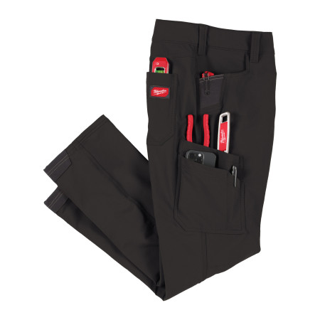 Pantalones de trabajo elásticos FREEFLEX™ negros 44 - 1 unidad MILWAUKEE Ref.4932502062