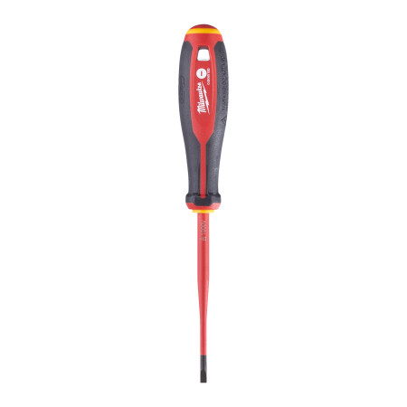 Destornillador Trilobe VDE Slim plana 0,8x4x100 MILWAUKEE Ref.4932478715