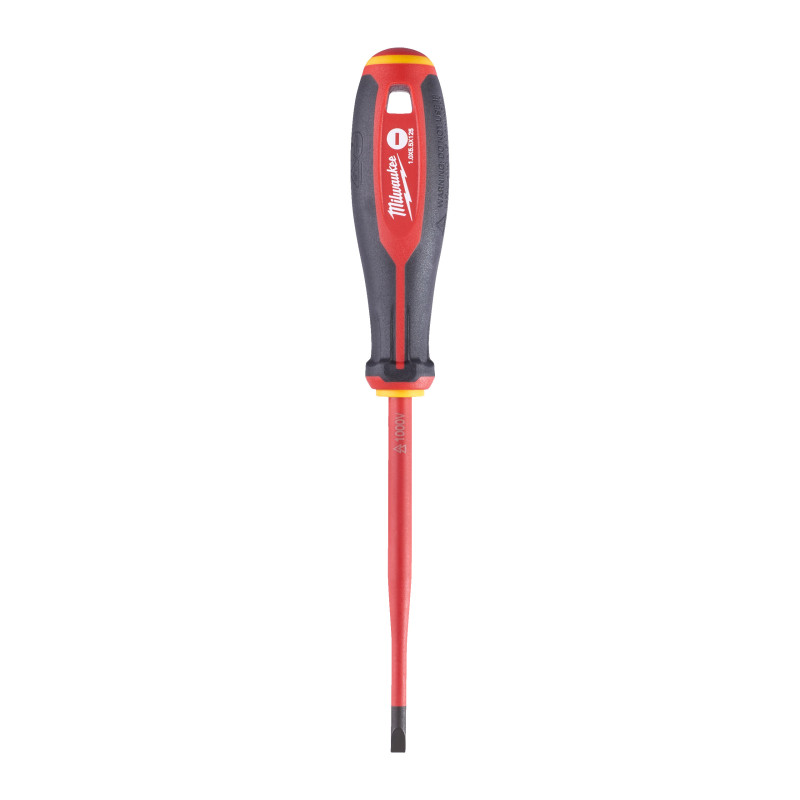 Destornillador Trilobe VDE Slim plana 1,0x5,5x125 MILWAUKEE Ref.4932478716