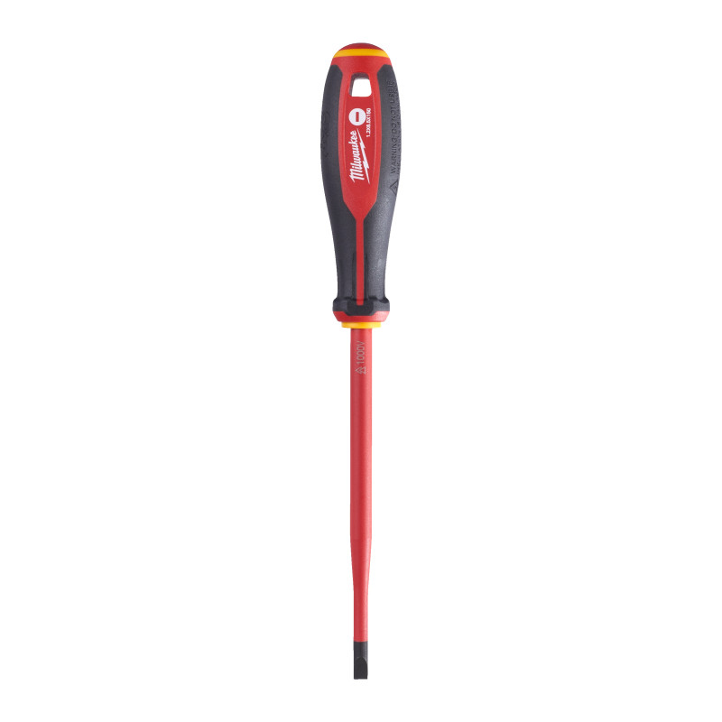 Destornillador Trilobe VDE Slim plana 1,2x6,5x150 MILWAUKEE Ref.4932478717