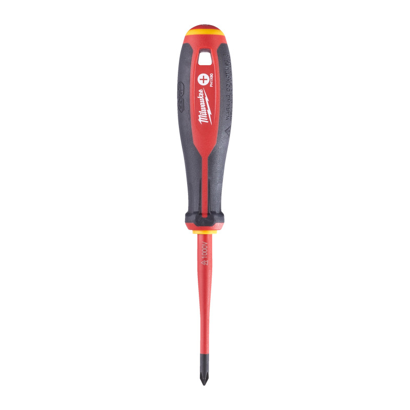 Destornillador Trilobe VDE Slim PH1 x 80 MILWAUKEE Ref.4932478721
