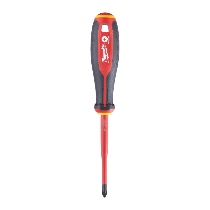 Destornillador Trilobe VDE Slim PH2 x 100 MILWAUKEE Ref.4932478722