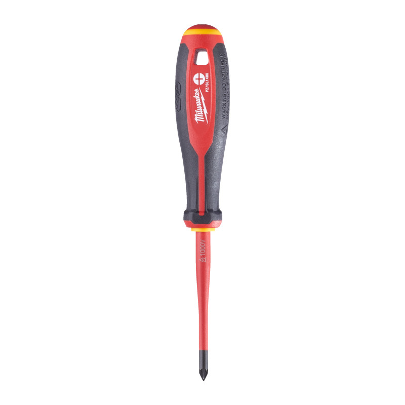 Destornillador Trilobe VDE Slim Plusminus/Pozidriv 1 x80 MILWAUKEE Ref.4932478735
