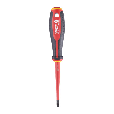 Destornillador Trilobe VDE Slim Plusminus/Pozidriv 2 x100 MILWAUKEE Ref.4932478736