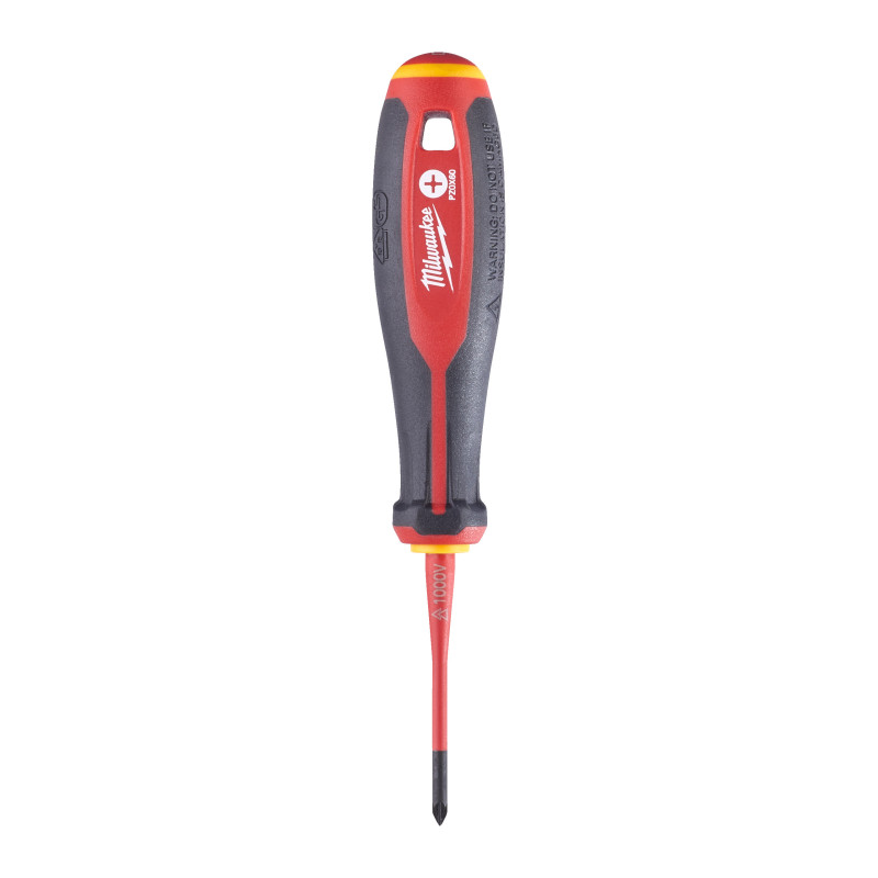 Destornillador Trilobe VDE Slim PZ0 x 60 MILWAUKEE Ref.4932478724