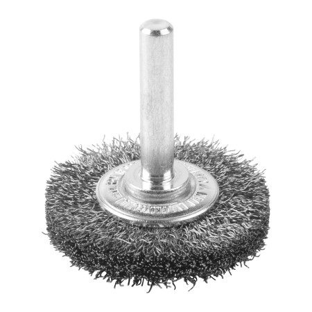 Cepillo Alambre circular ondulado 6mm 40x9 acero 0,2mm - 3uds MILWAUKEE Ref.4932501701