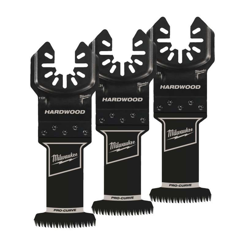Cuchilla OL de incisión diente 3 cortes 35mm para madera - 3uds MILWAUKEE Ref.48851133